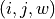 (i, j, w)